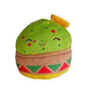 14” Gideon Squishmallow Guacamole Kellytoy Plush Food Squad *Rare*
